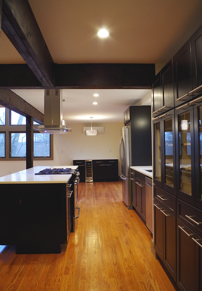 Open kitchen and dining renovation