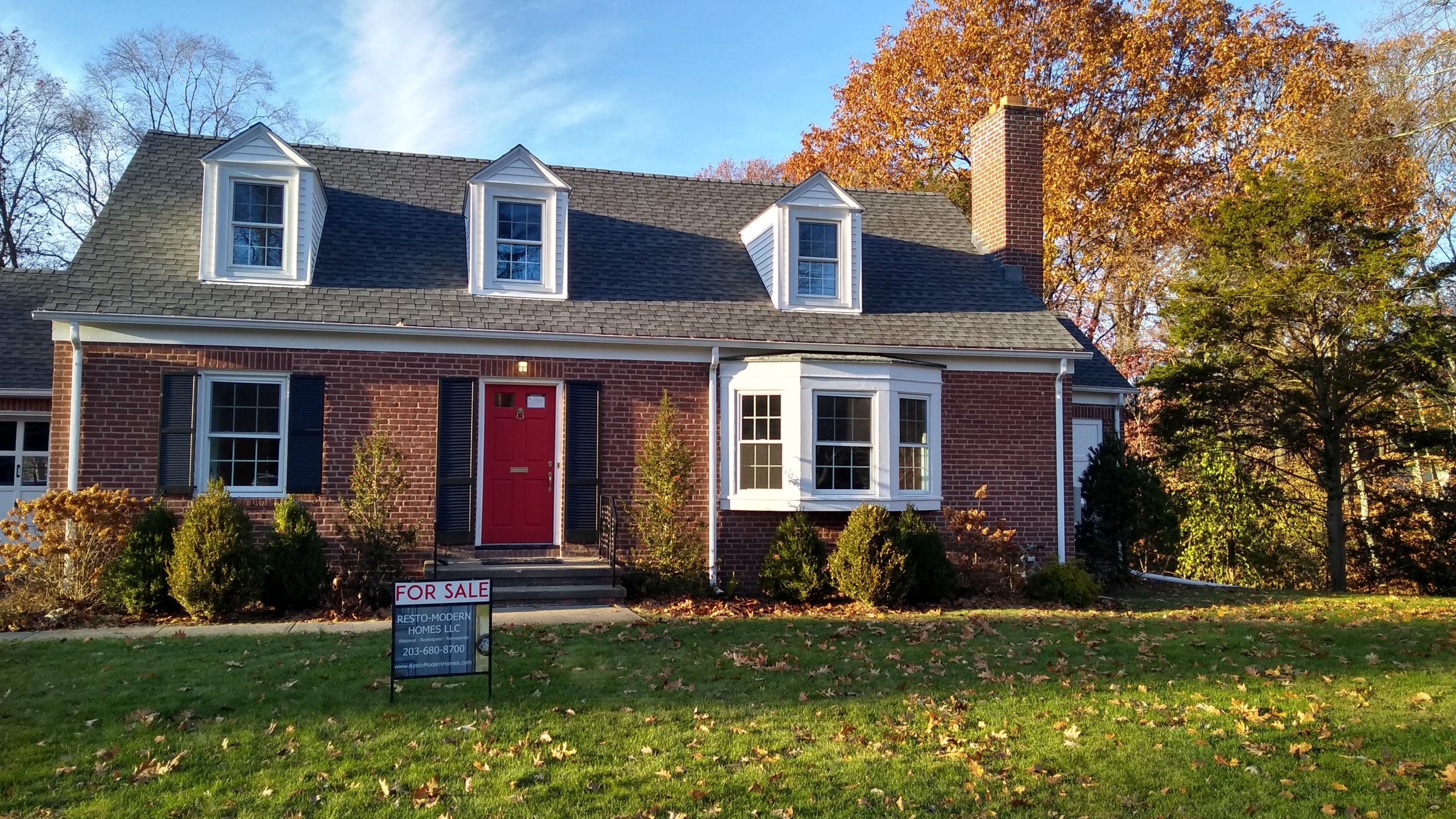 Full home renovation exterior by Resto-Modern Homes LLC