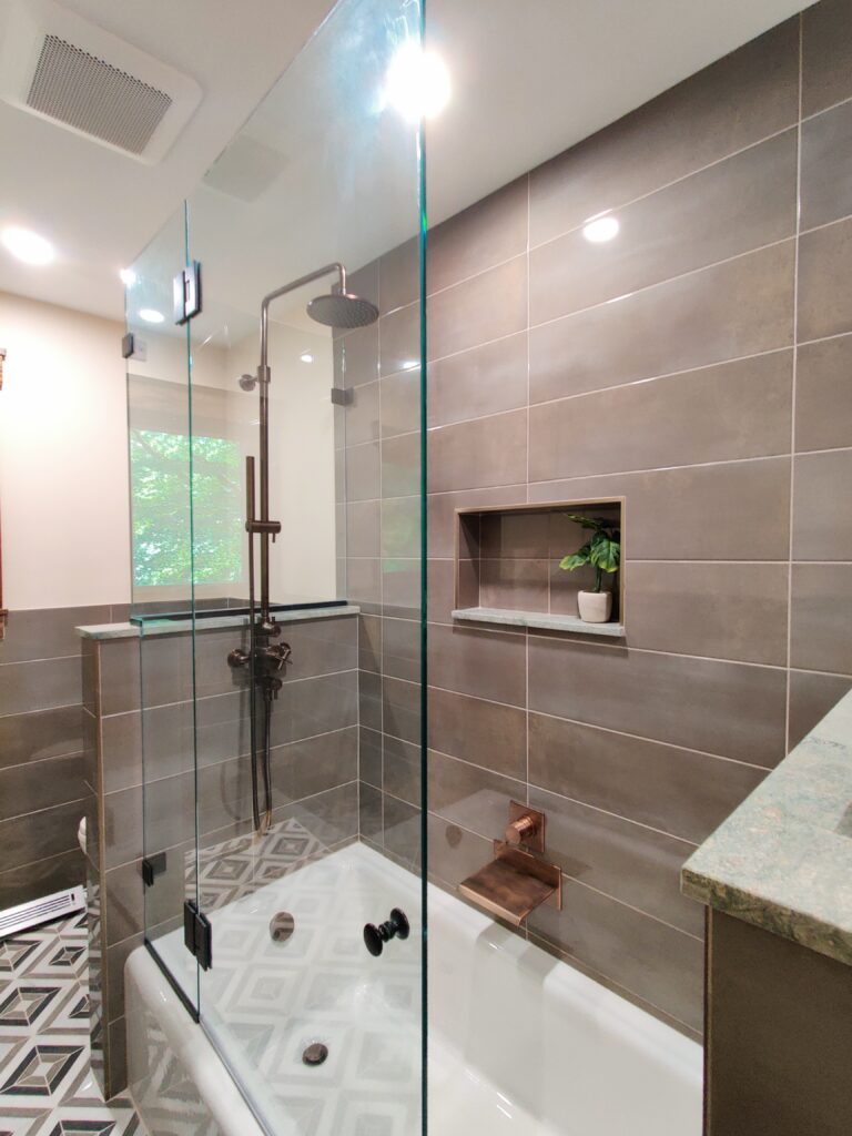 Hall bath