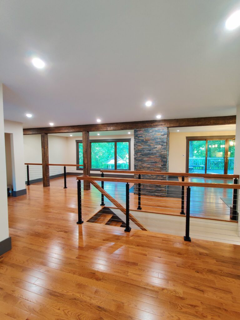 View of living rooms from front room